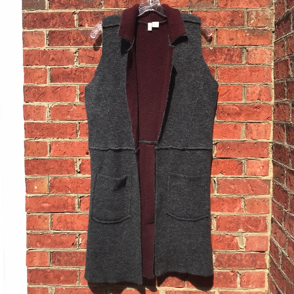 Anthropologie Moth M/L Sleeveless Cardigan